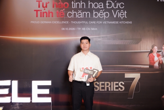 Bếp An Khang vinh dự tham gia sự kiện Hafele - BST Series 7 tổ chức